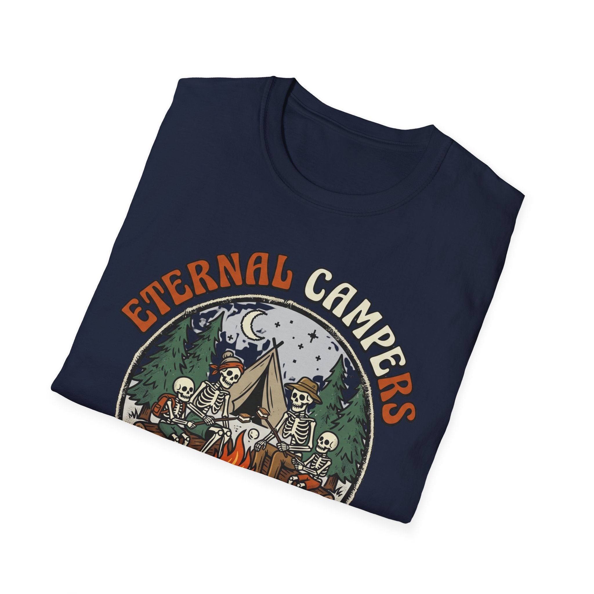 Eternal Campers — Family Reunion Tour With Skeleton T-Shirt