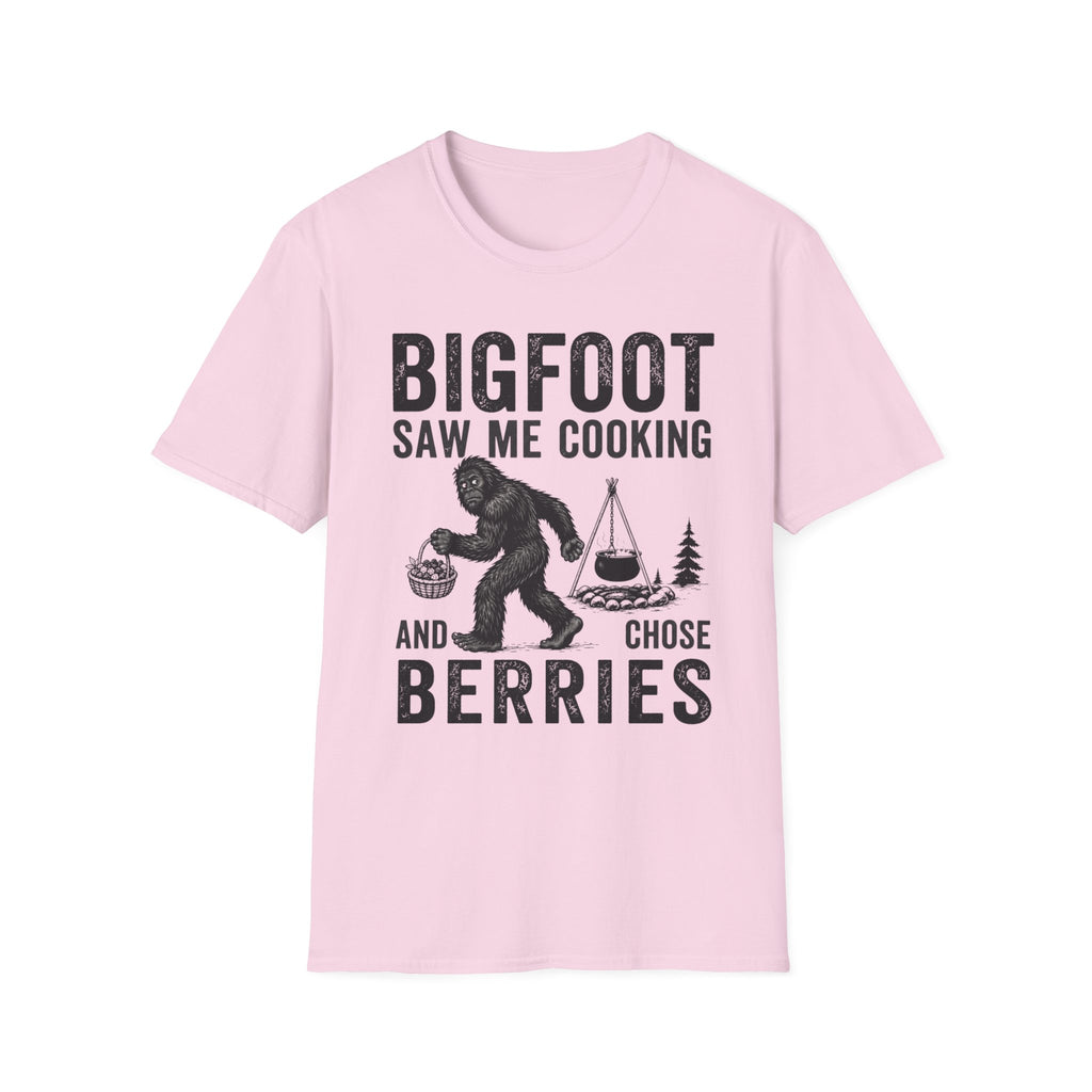 Bigfoot Saw Me Cooking — And Chose Berries Matching T-Shirt