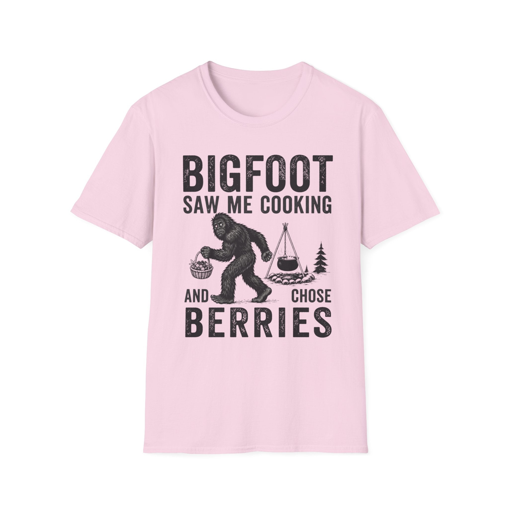 Bigfoot Saw Me Cooking — And Chose Berries Matching T-Shirt