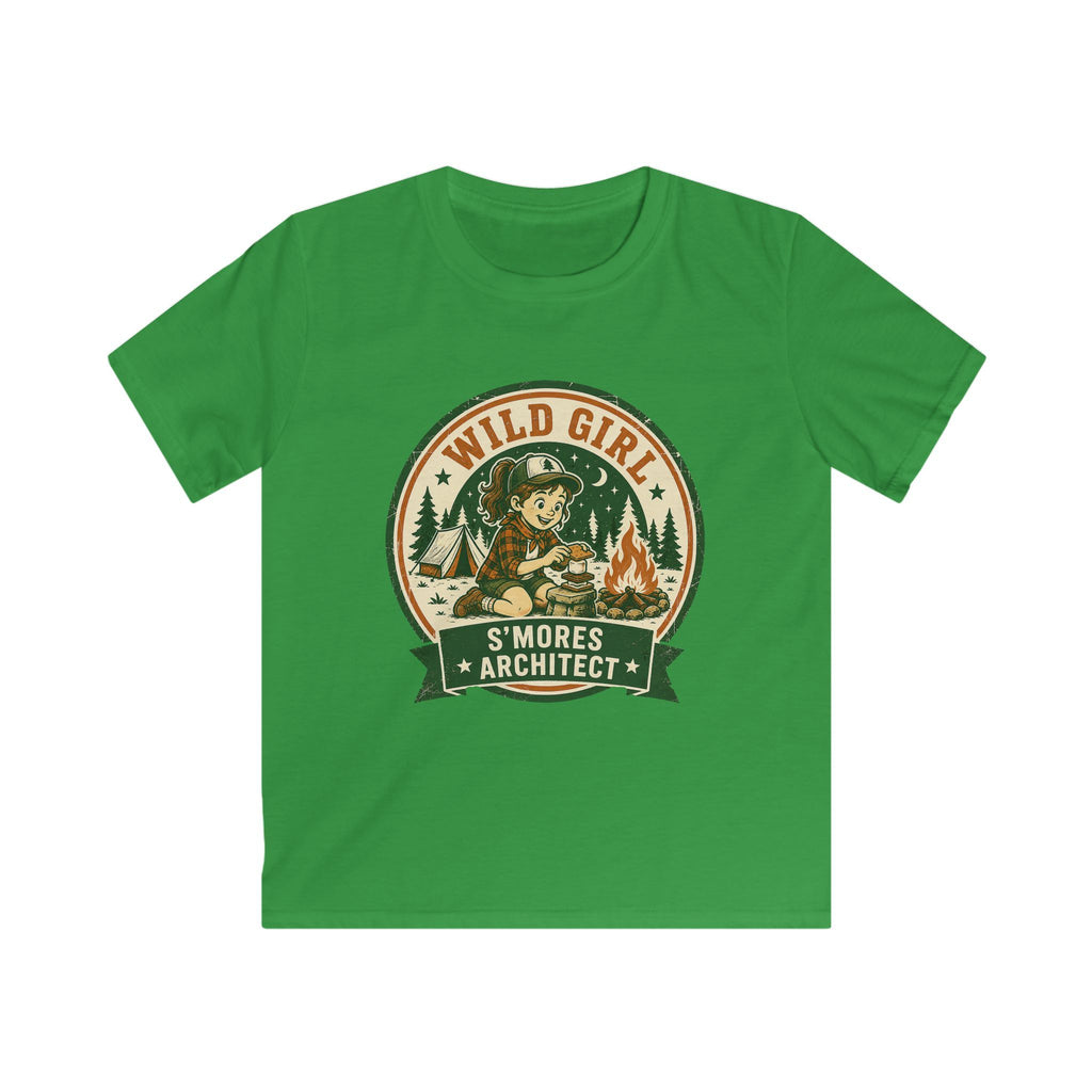Wild Girl — S'Mores Architect Matching Kids T-Shirt