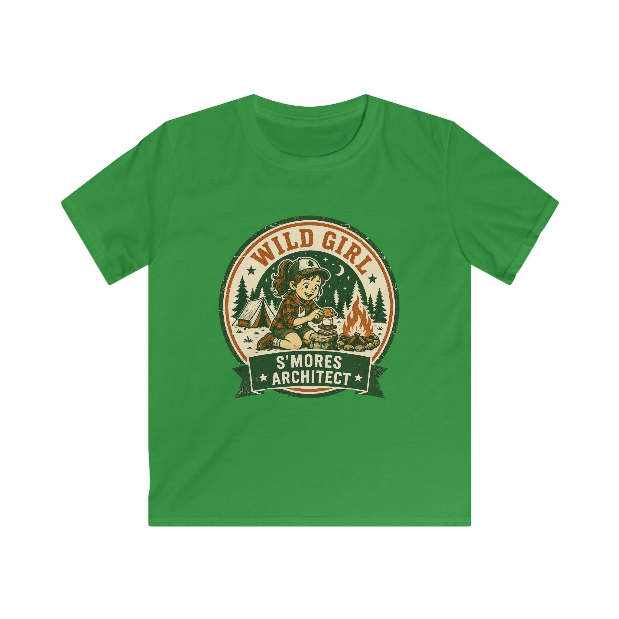 Wild Girl — S'Mores Architect Matching Kids T-Shirt