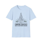 Camping Logistics — Gear To Height Ratio Exceeded Camping T-Shirt