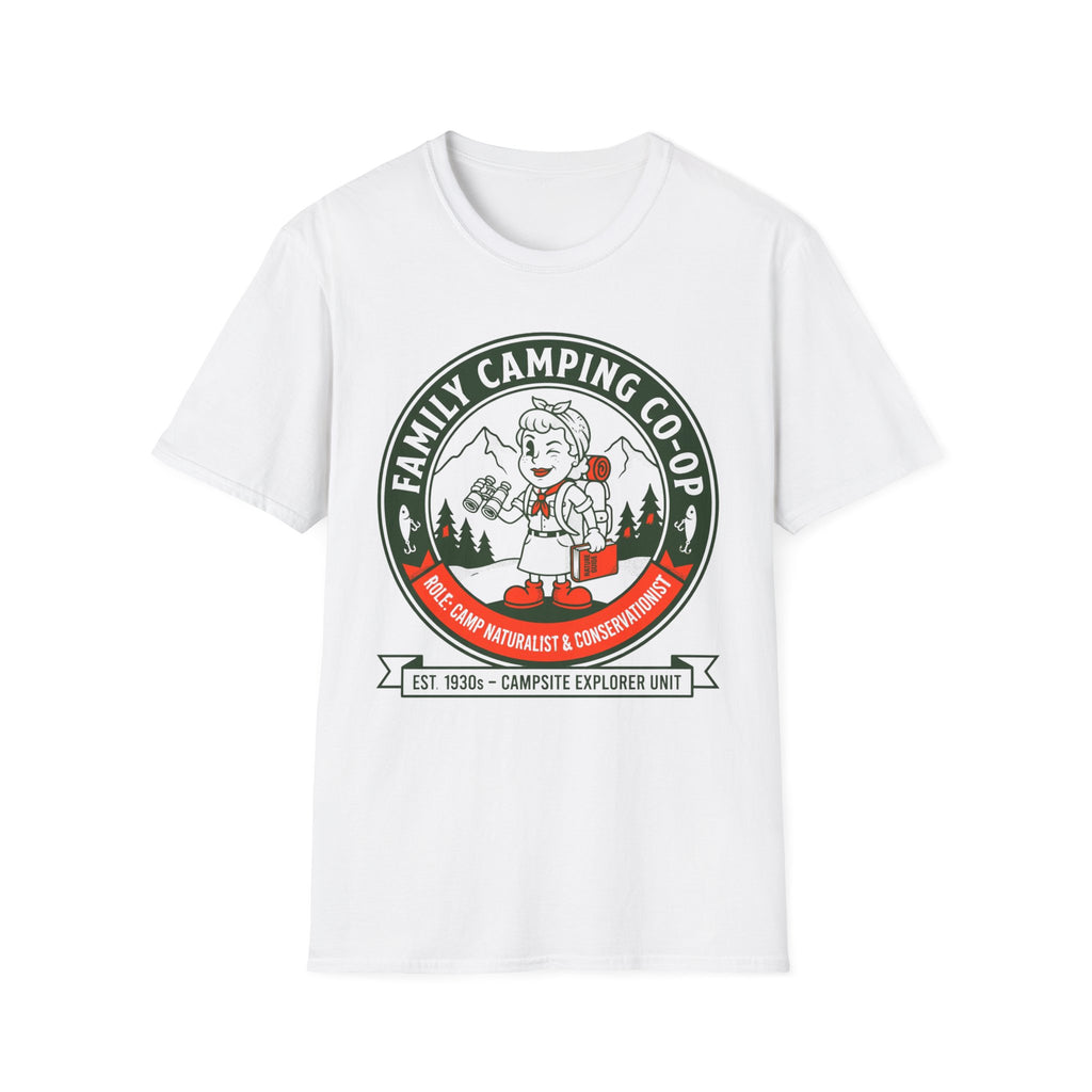 Family Camping Coop —  Camp Naturalist & Conservationist Matching T-Shirt