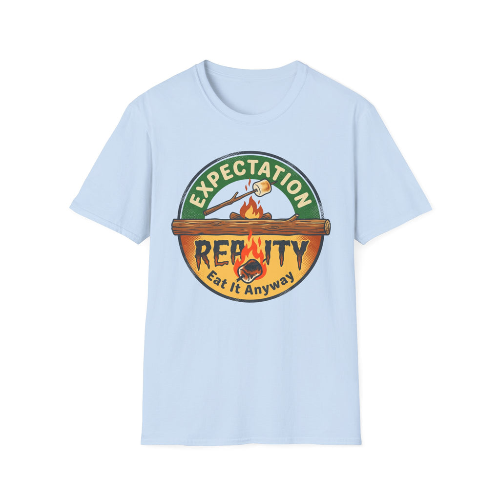 Marshmallow Expectation vs Reality — Eat It Anyway T-Shirt
