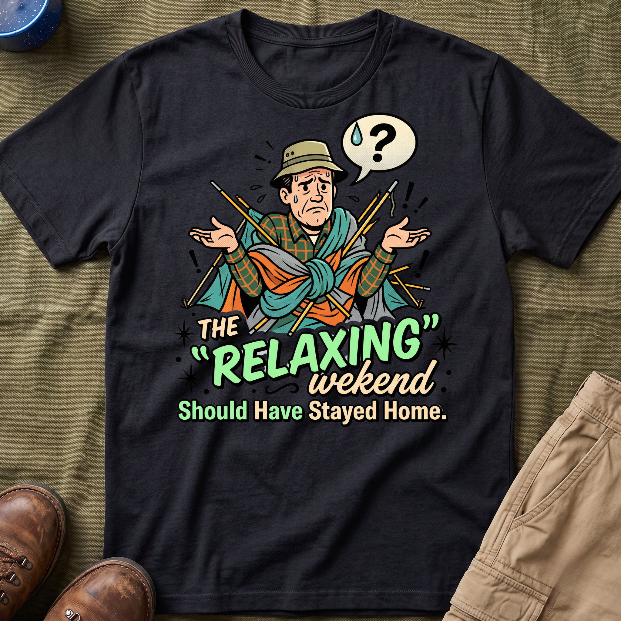 The Relaxing Weekend — Should Have Stayed Home T-Shirt
