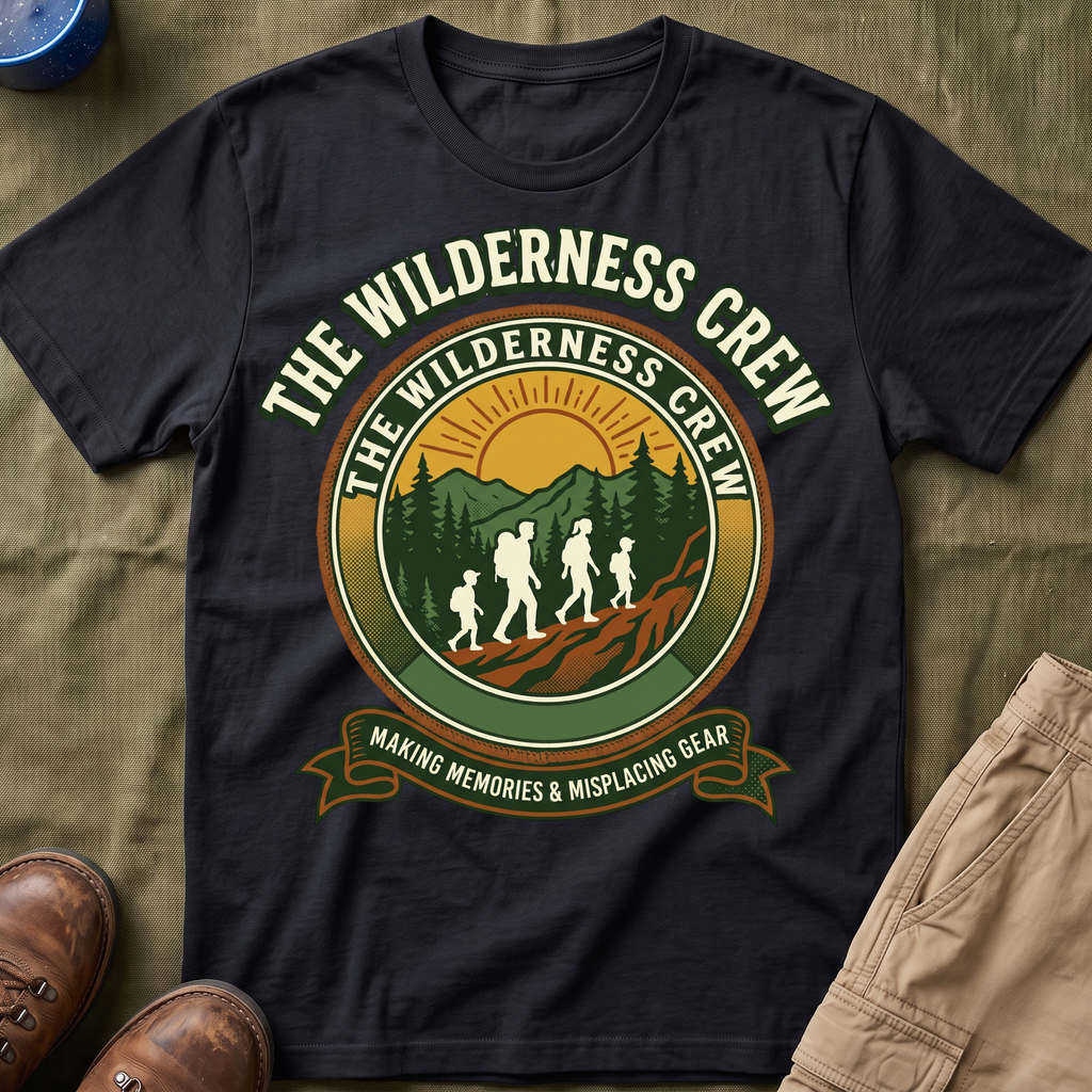 The Wilderness Crew — Making Memories & Misplacing Gear T-Shirt