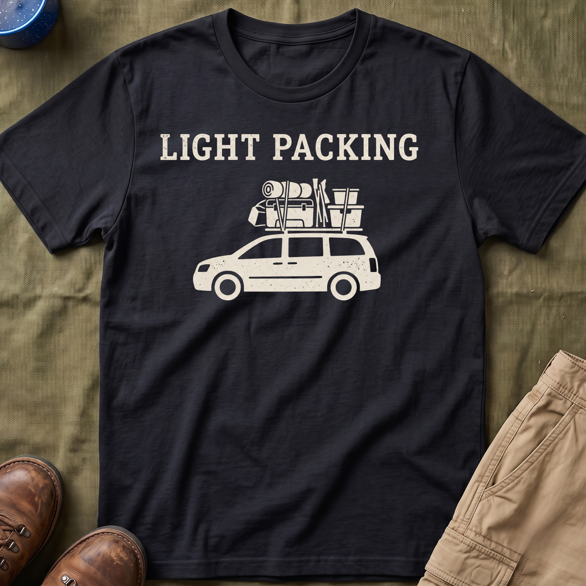 Light Packing Minivan T-Shirt