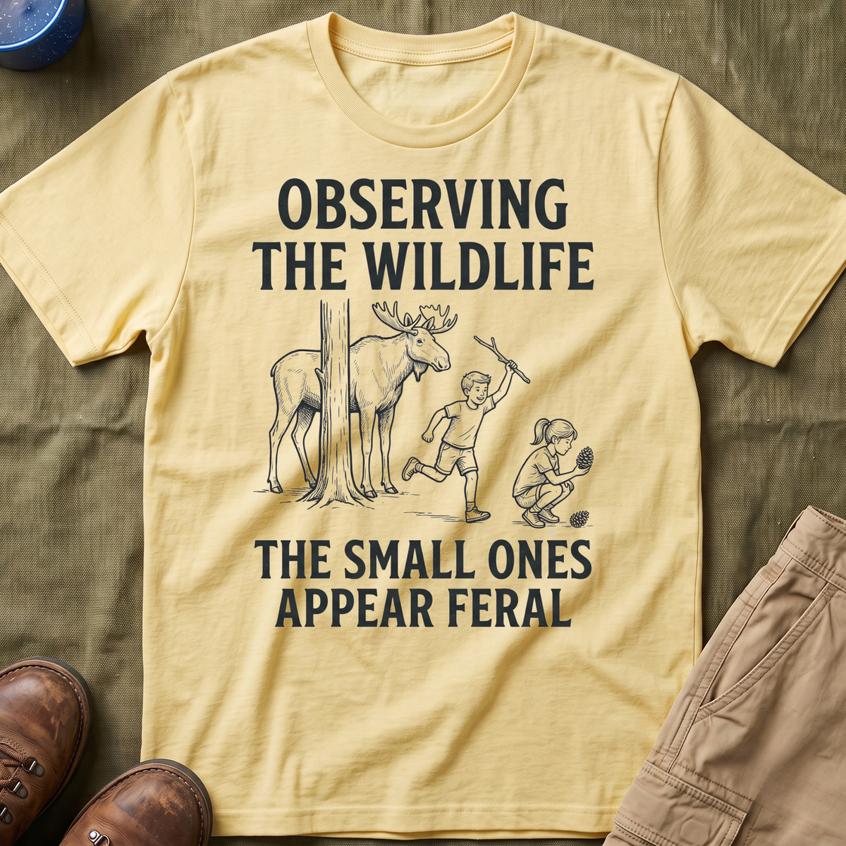 The Small Ones Appear Feral T-Shirt