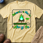 Adventure Mode Always On — 8-Bit T-Shirt