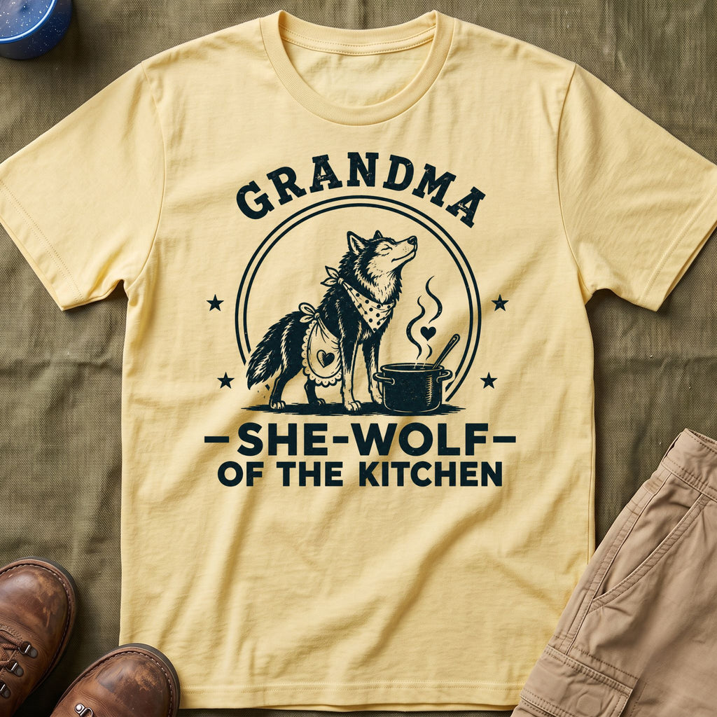 Grandma — She-Wolf Of The Kitchen Matching T-Shirt