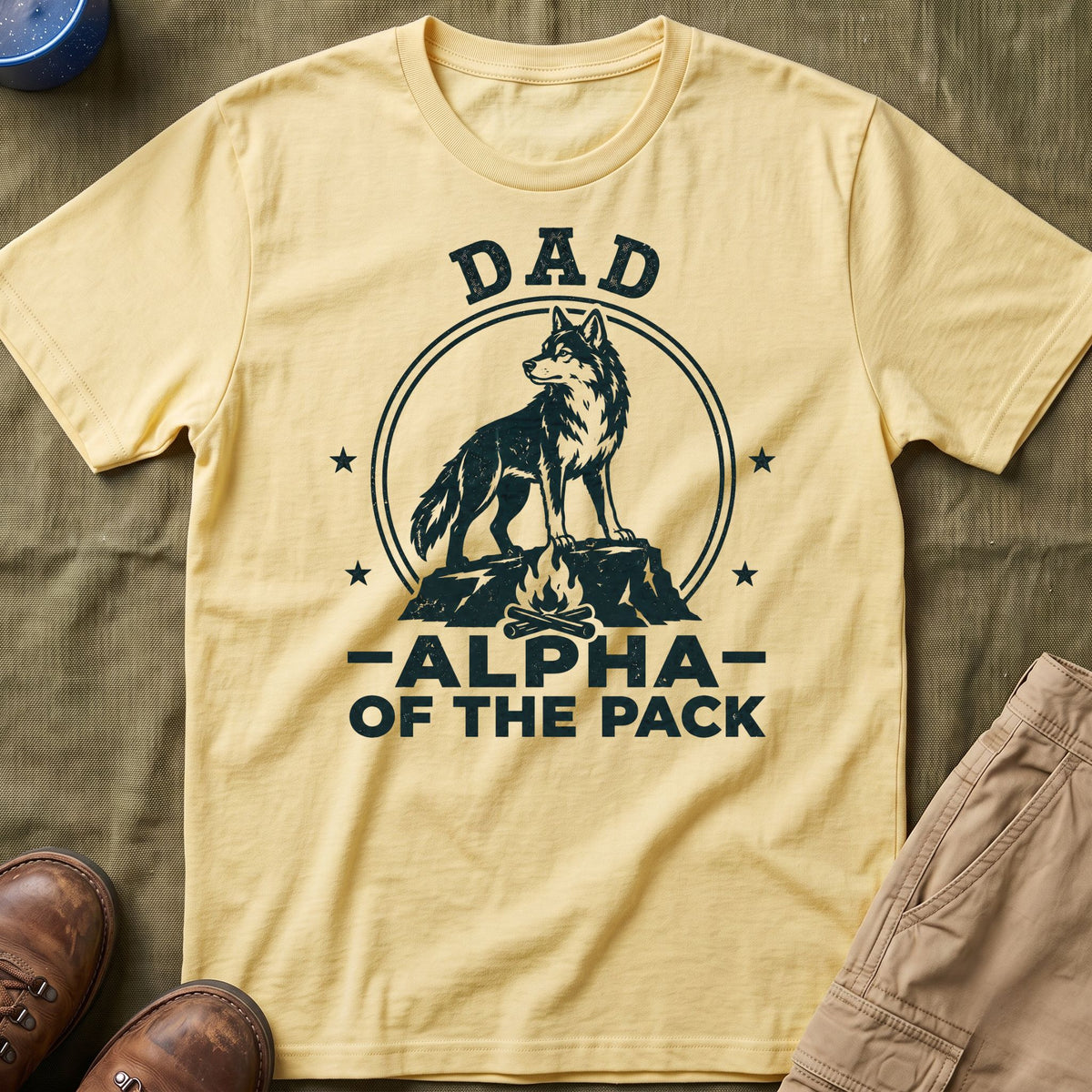 Dad — Alpha Of The Pack Matching T-Shirt