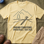 Ground Conditions: Impenetrable — 100% Rock T-Shirt