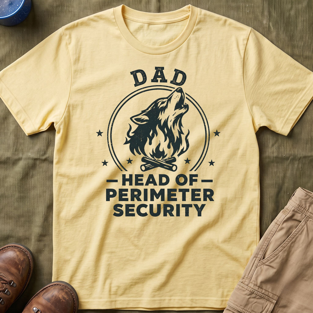 Dad — Head of Perimeter Security Matching T-Shirt