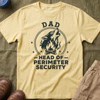 Dad — Head of Perimeter Security Matching T-Shirt