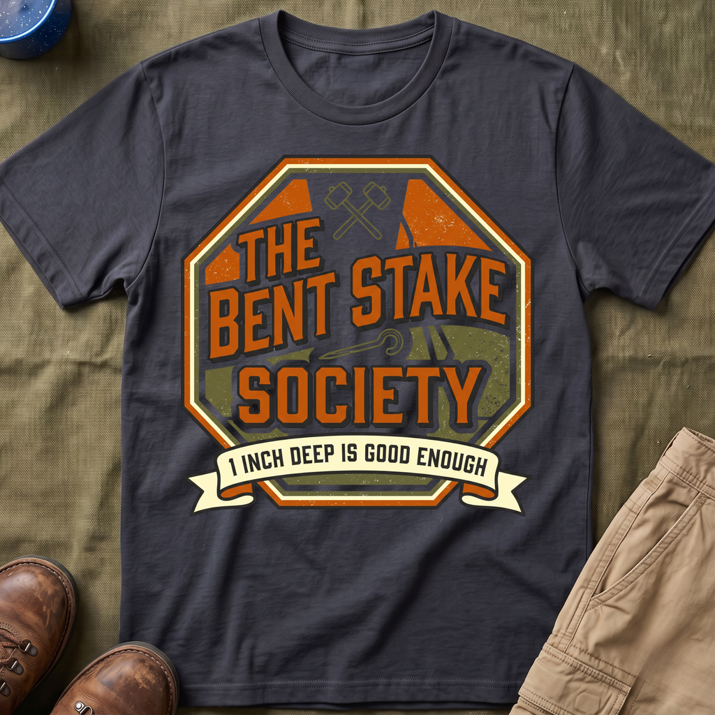 The Bent Stake Society — 1 Inch Deep Is Good Enough T-Shirt