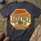 The Towering Gear Pile Club — 100% Overpacked T-Shirt