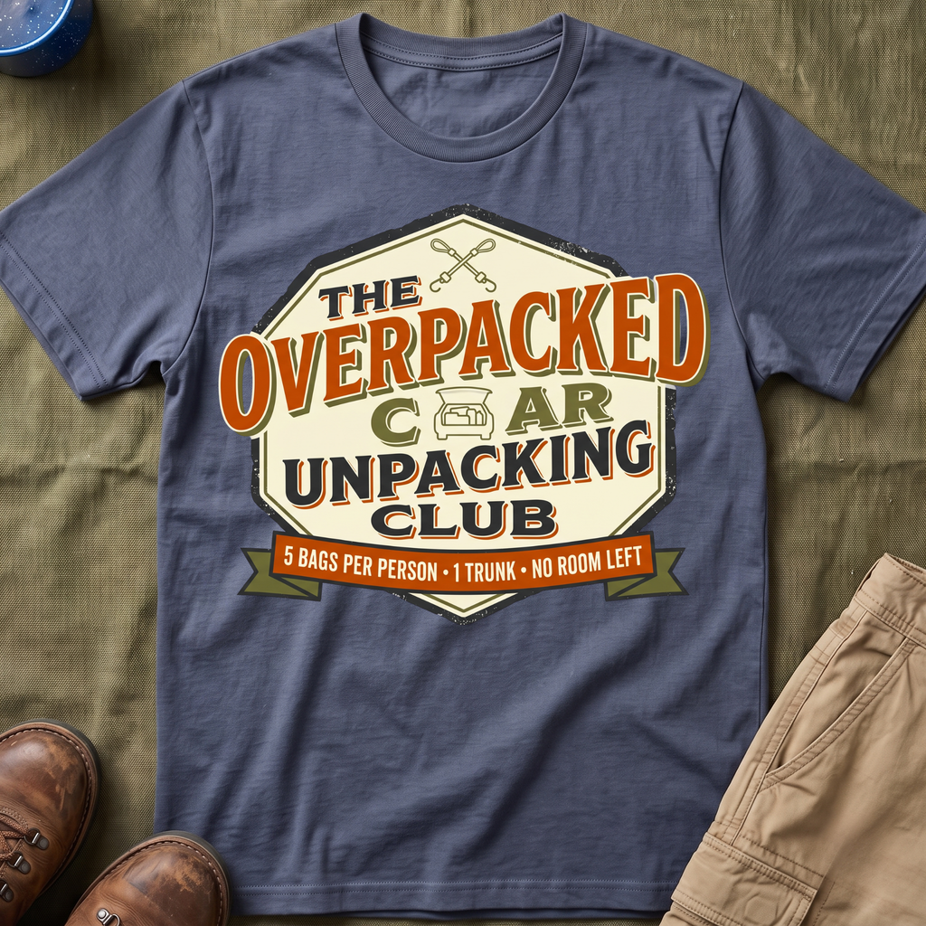 The Overpacked Car Unpacking Club T-Shirt