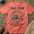 Trail Crew — Senior Snack Tester T-Shirt