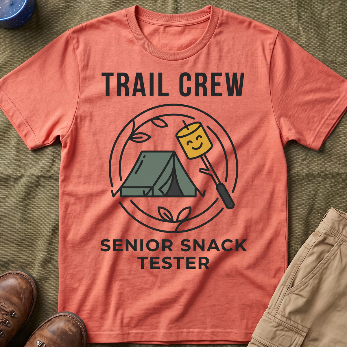 Trail Crew — Senior Snack Tester T-Shirt