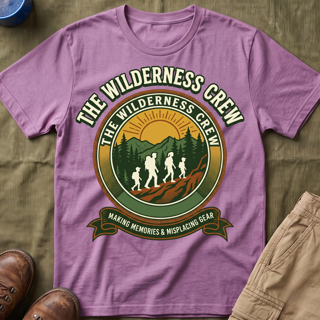 The Wilderness Crew — Making Memories & Misplacing Gear T-Shirt