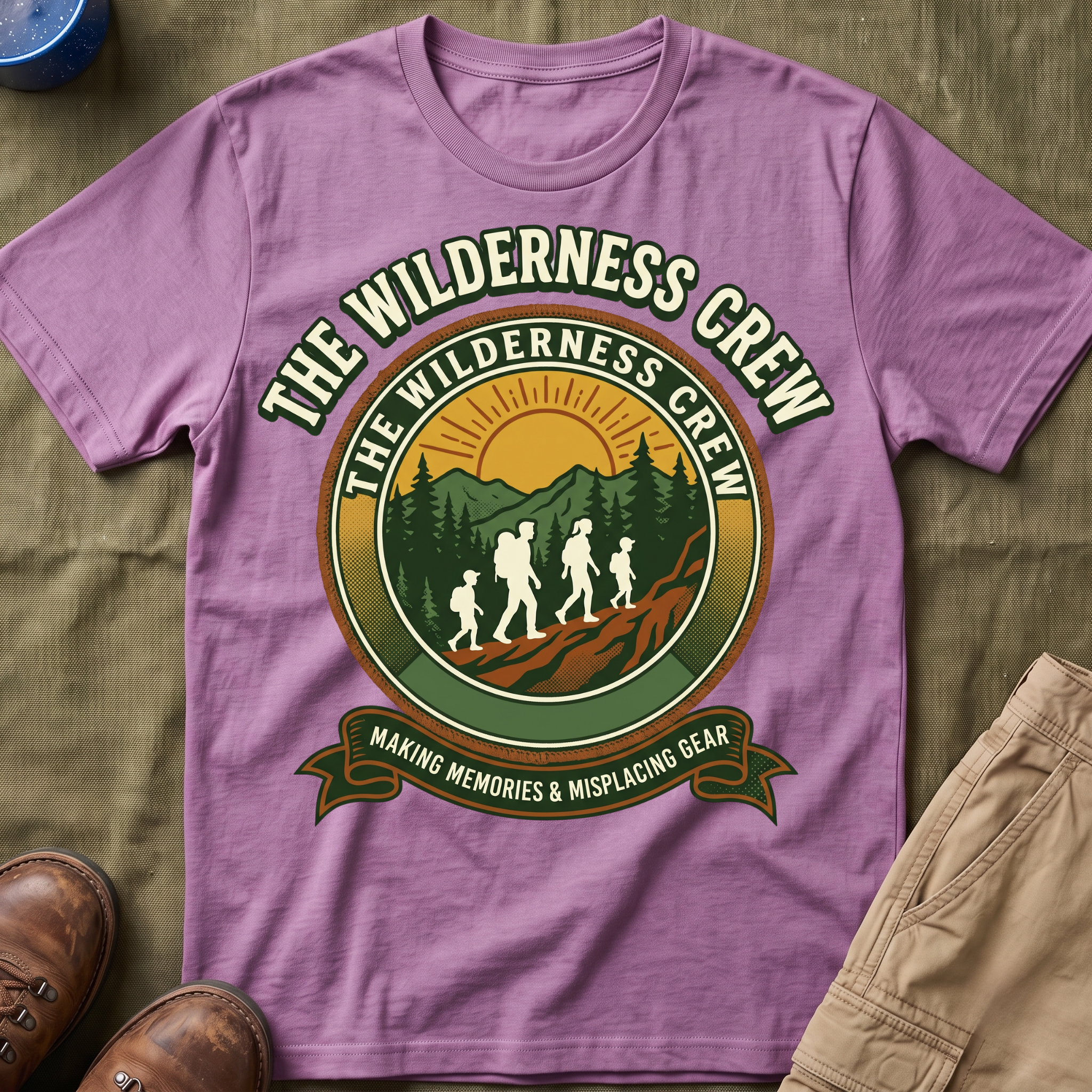 The Wilderness Crew — Making Memories & Misplacing Gear T-Shirt