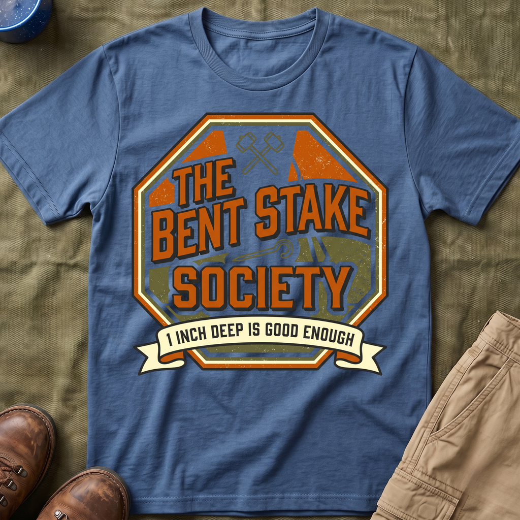 The Bent Stake Society — 1 Inch Deep Is Good Enough T-Shirt