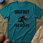 Bigfoot Saw Our Family And Ran For His Life Matching T-Shirt