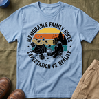 Memorable Family Hikes —  Expectation VS Reality With The Bear T-Shirt