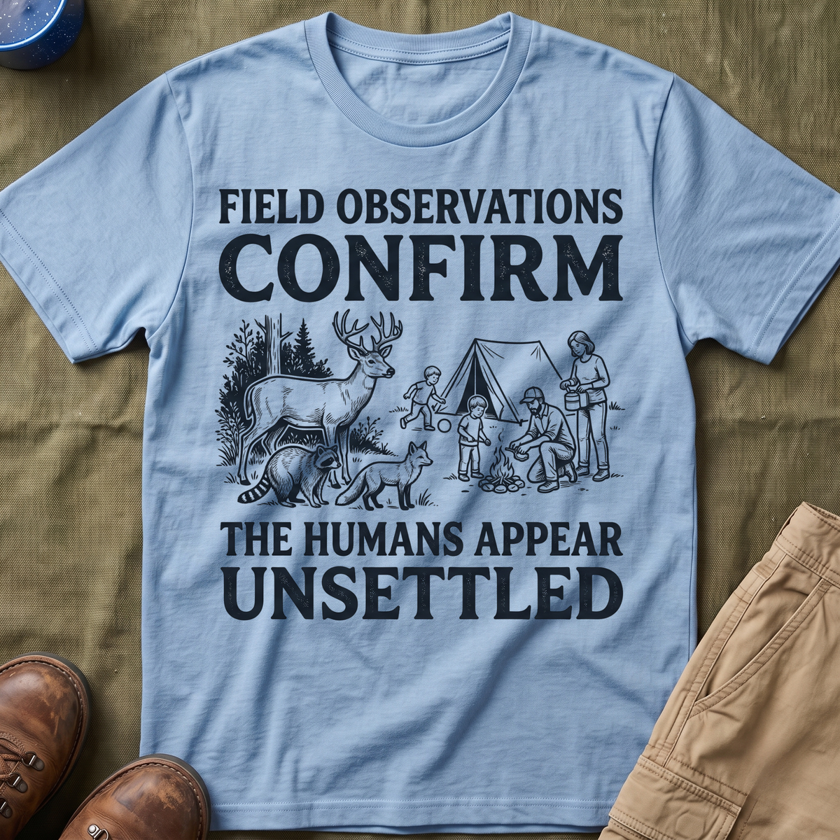 The Humans Appear Unsettled T-Shirt