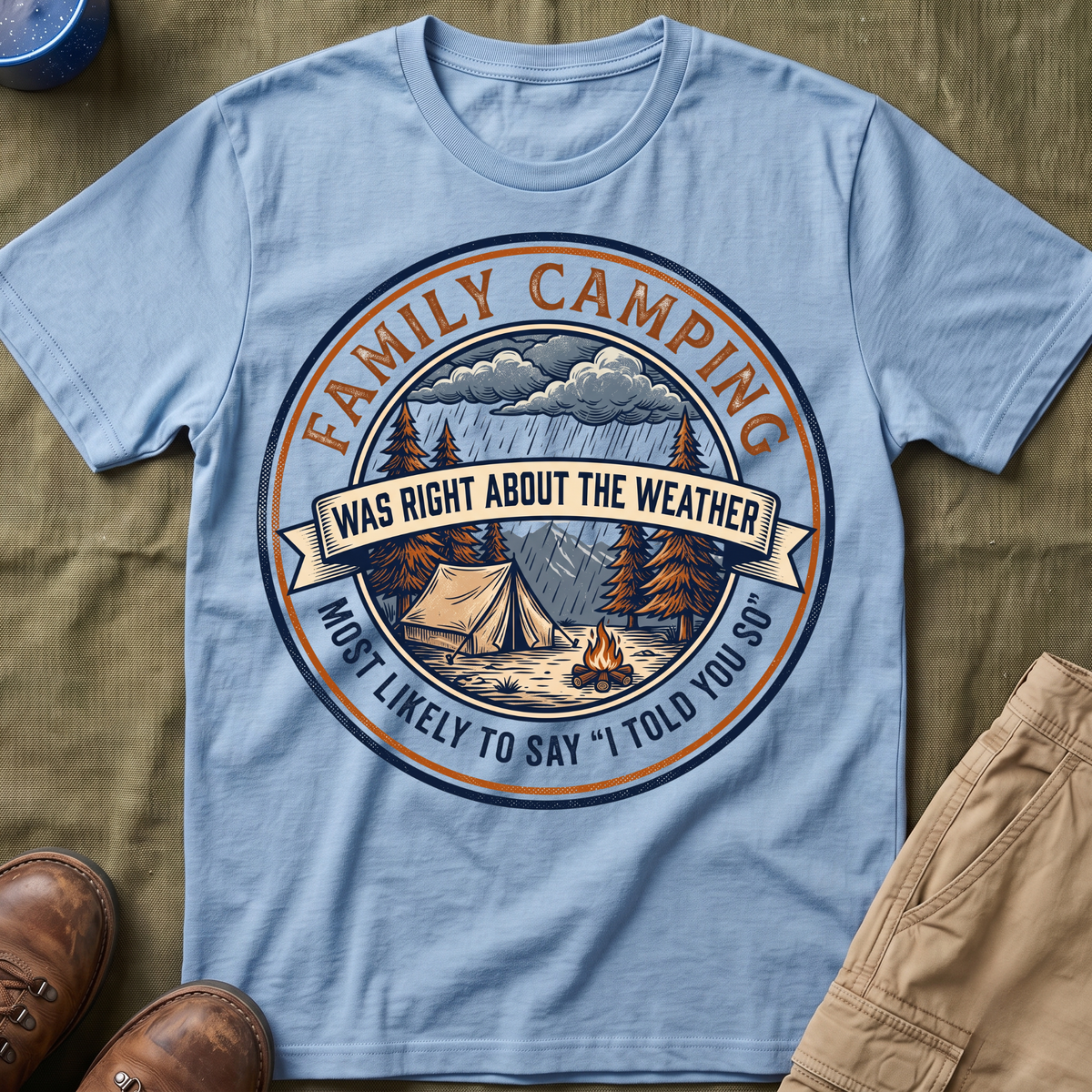 Most Likely To Say "I Told You So" Was Right About The Weather — Vintage T-Shirt