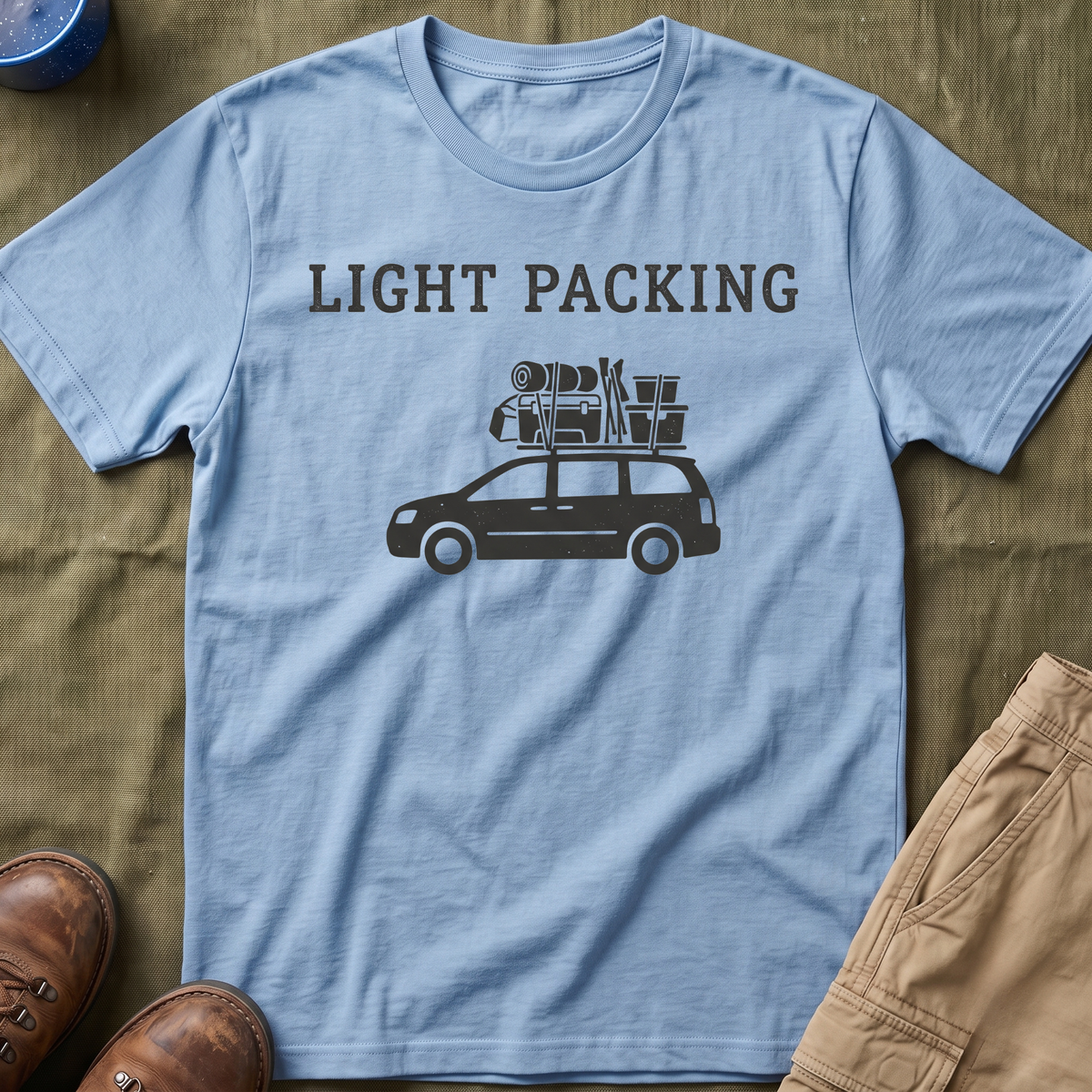 Light Packing Minivan T-Shirt