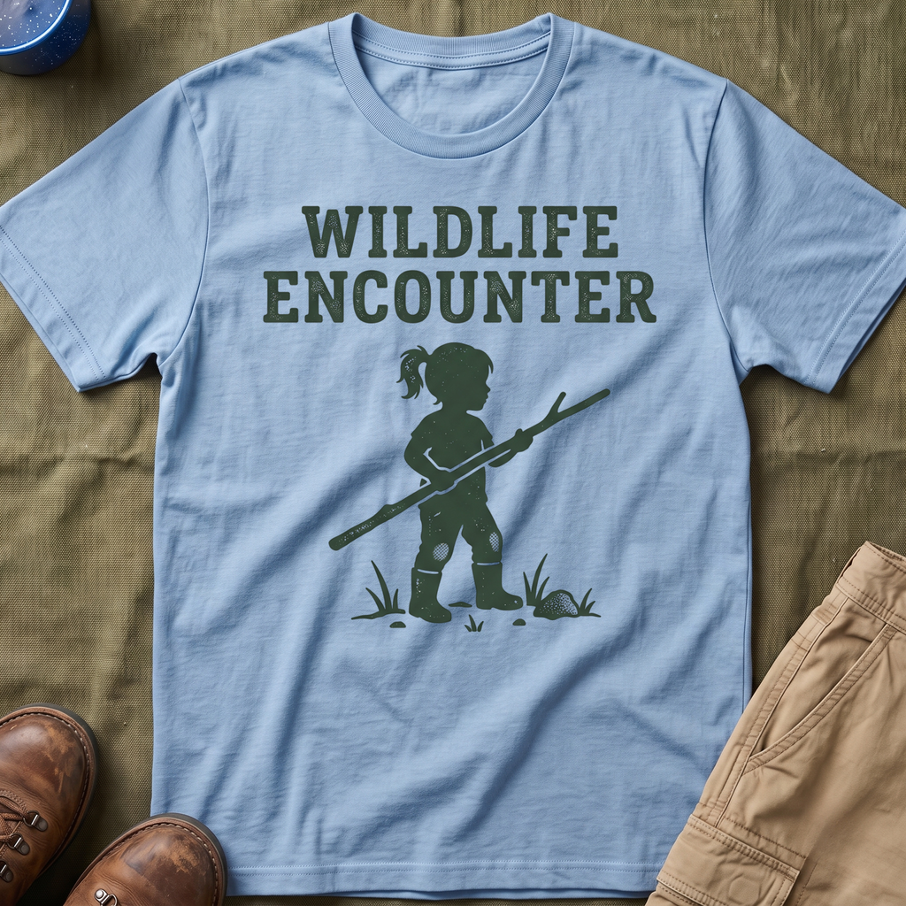 Wildlife Encounter Girl T-Shirt