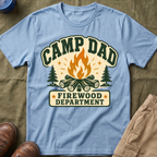 Camp Dad — Firewood Department T-Shirt