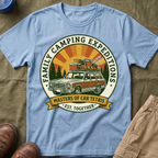 Family Camping Expeditions — Masters of Car Tetris T-Shirt