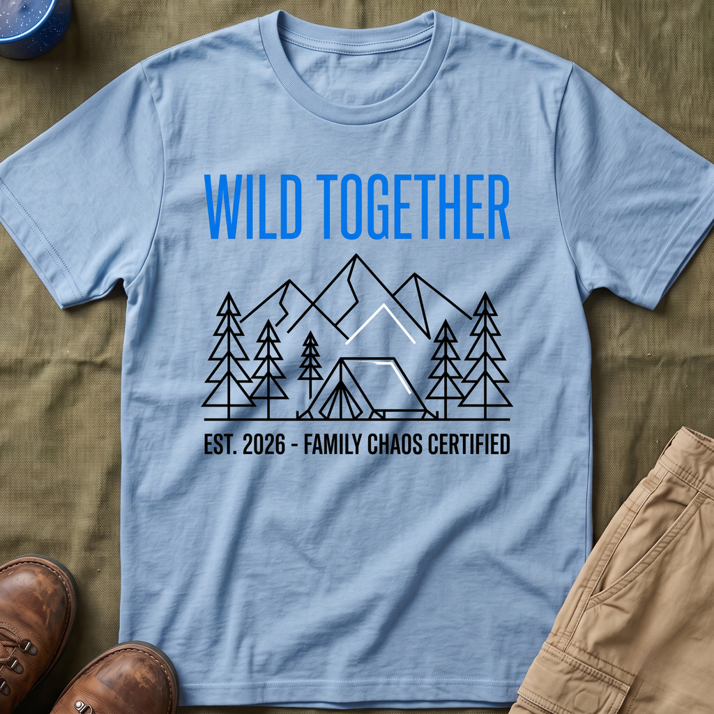 Wild Together — Family Chaos Certified Minimalist T-Shirt
