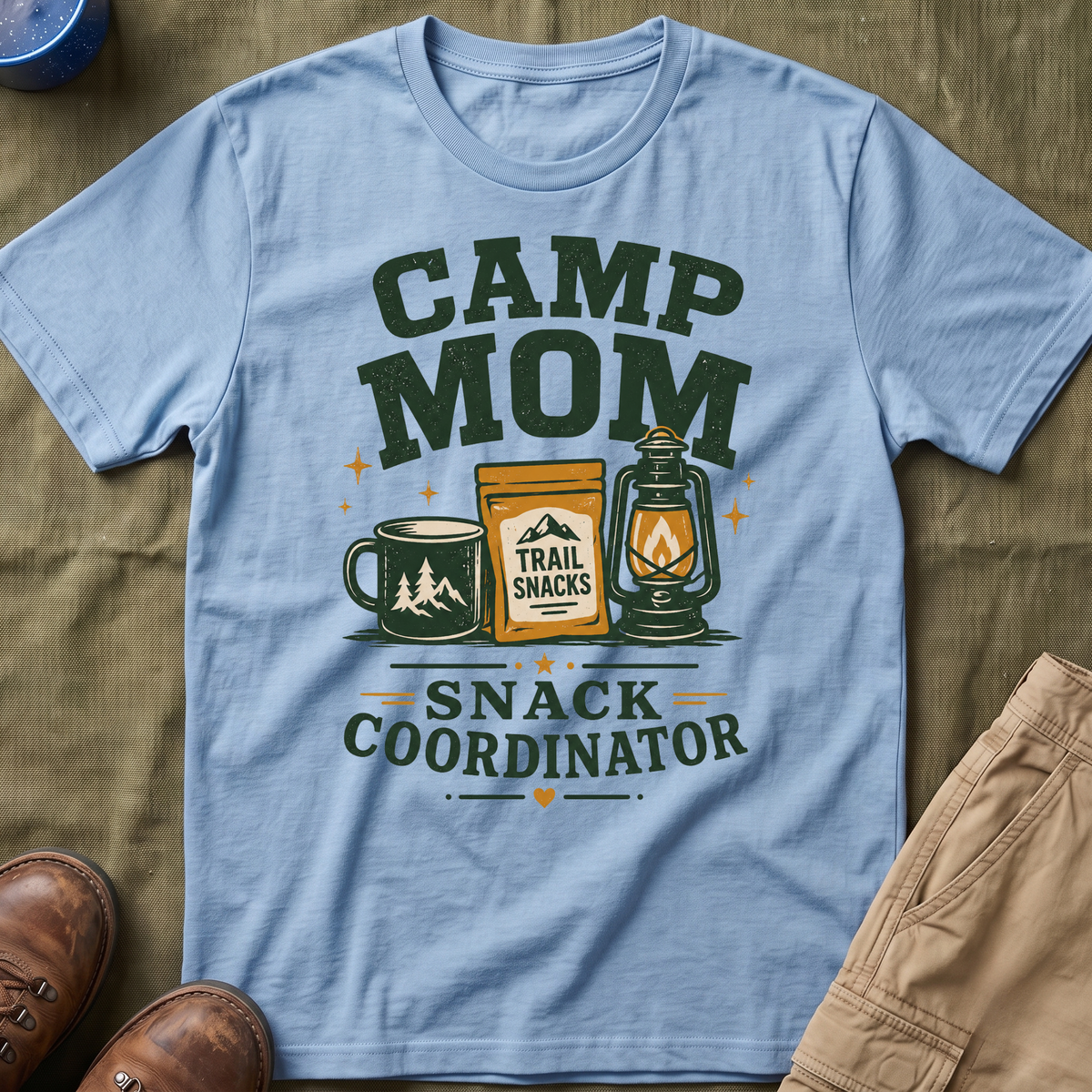Camp Mom — Snack Coordinator T-Shirt