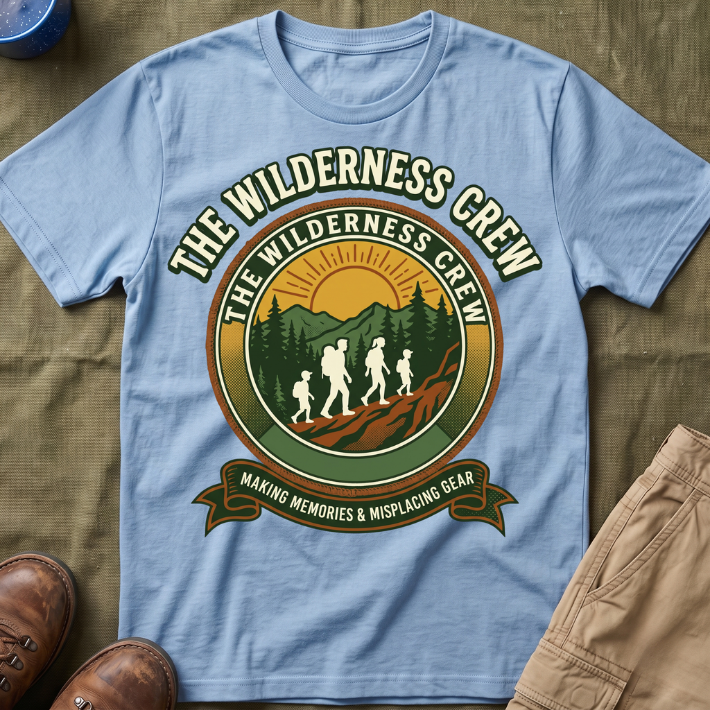 The Wilderness Crew — Making Memories & Misplacing Gear T-Shirt