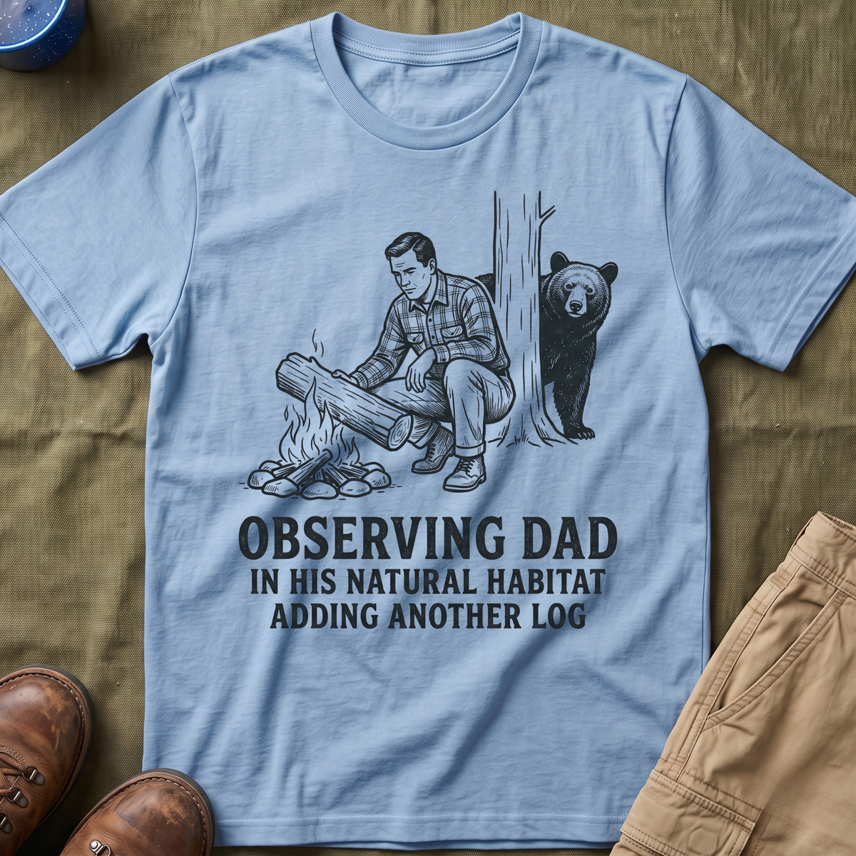 Observing Dad T-Shirt