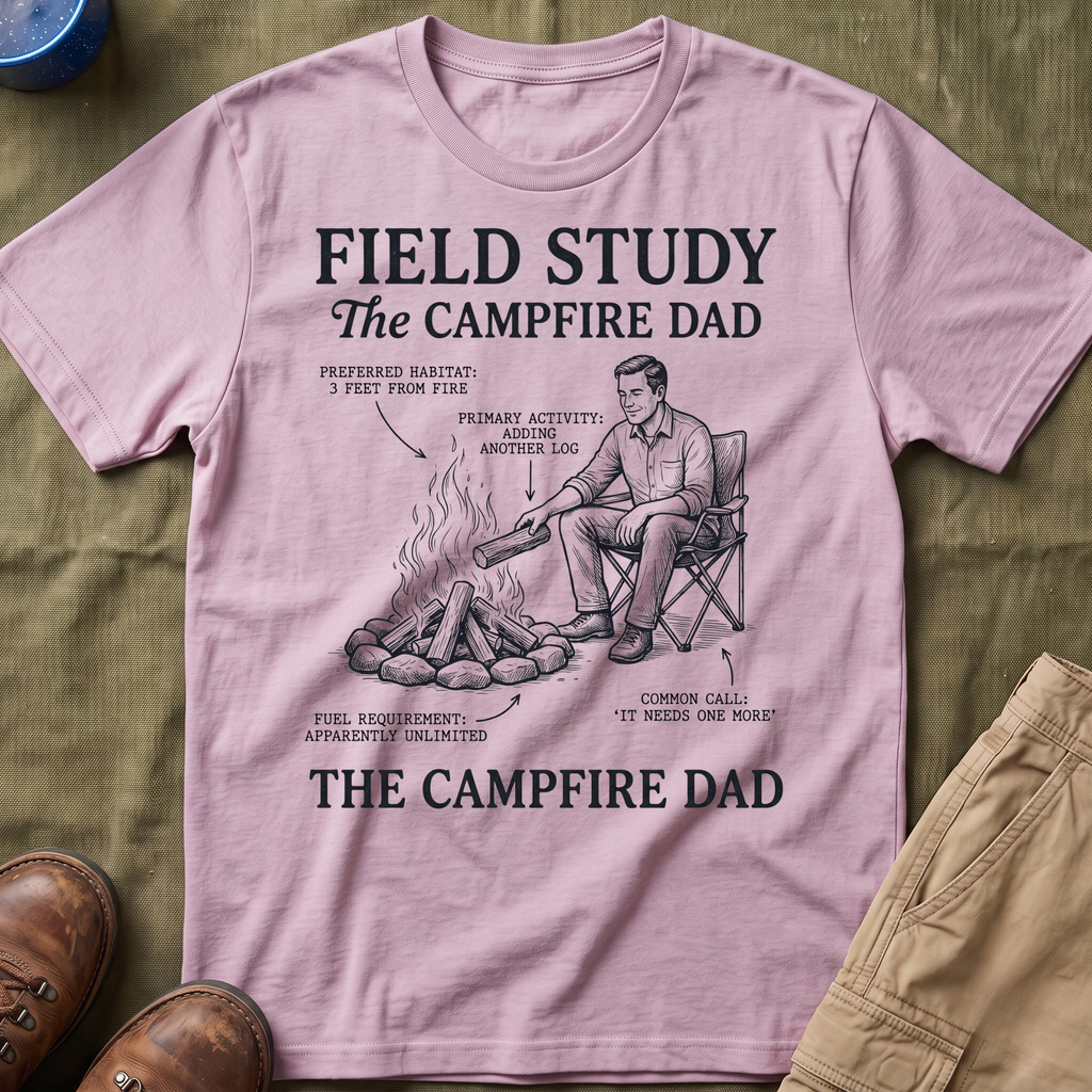The Campfire Dad T-Shirt