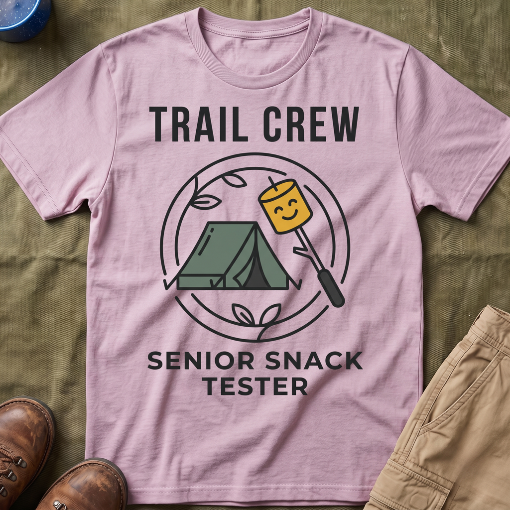 Trail Crew — Senior Snack Tester T-Shirt