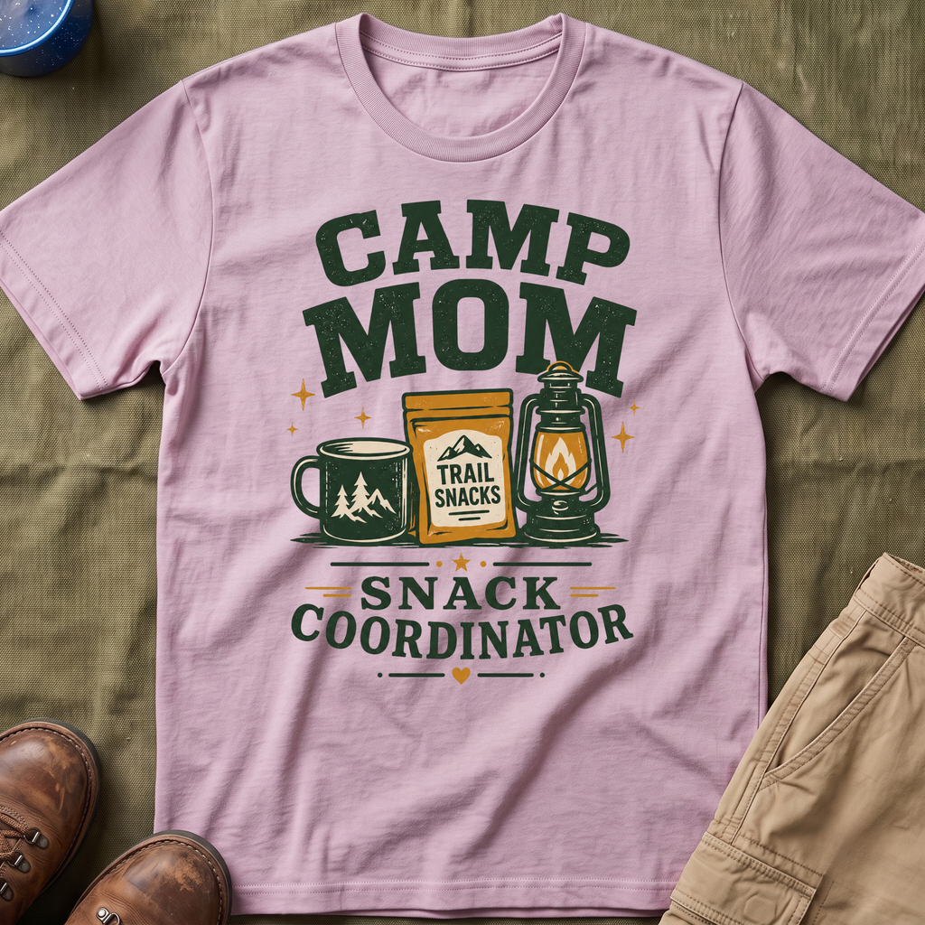 Camp Mom — Snack Coordinator T-Shirt