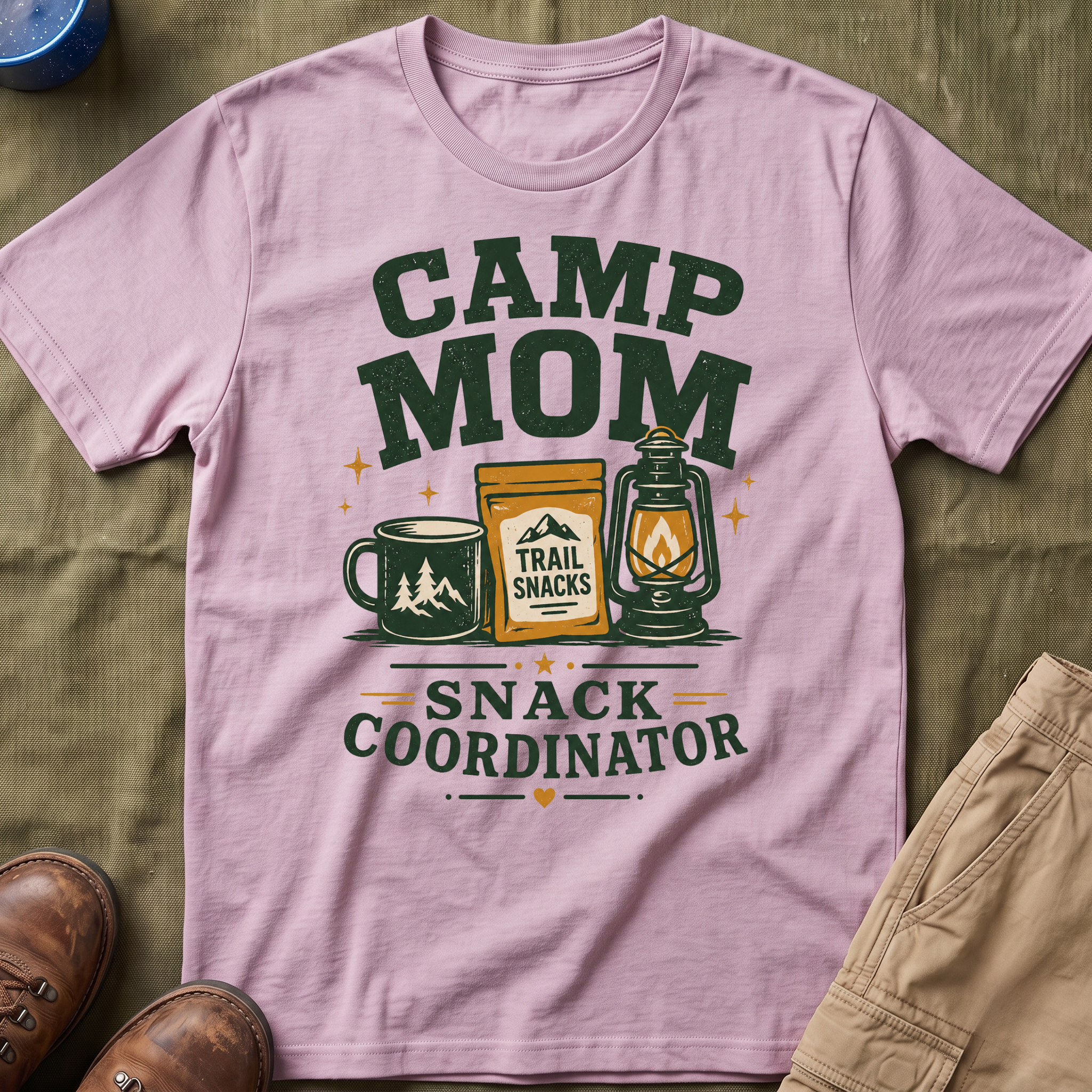 Camp Mom — Snack Coordinator T-Shirt