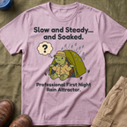 Slow and Steady and Soaked — Professional First Night Rain Attractor T-Shirt