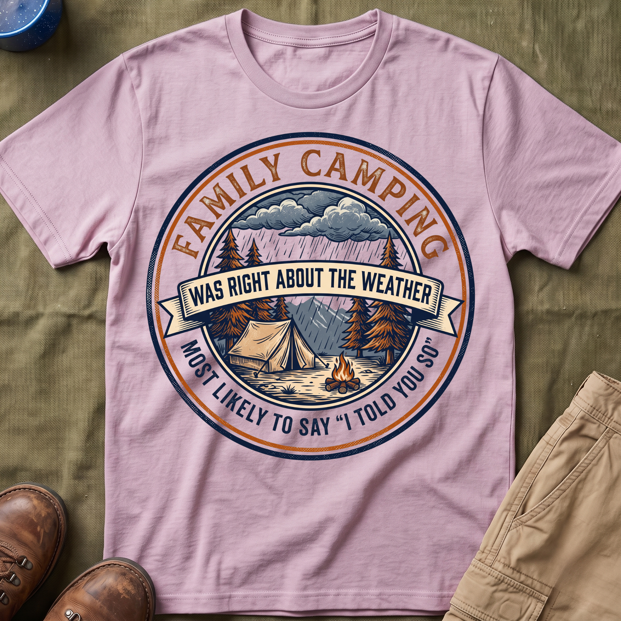 Most Likely To Say "I Told You So" Was Right About The Weather — Vintage T-Shirt