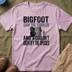 Bigfoot Saw The Toddler — And Couldn't Identify The Species Matching T-Shirt