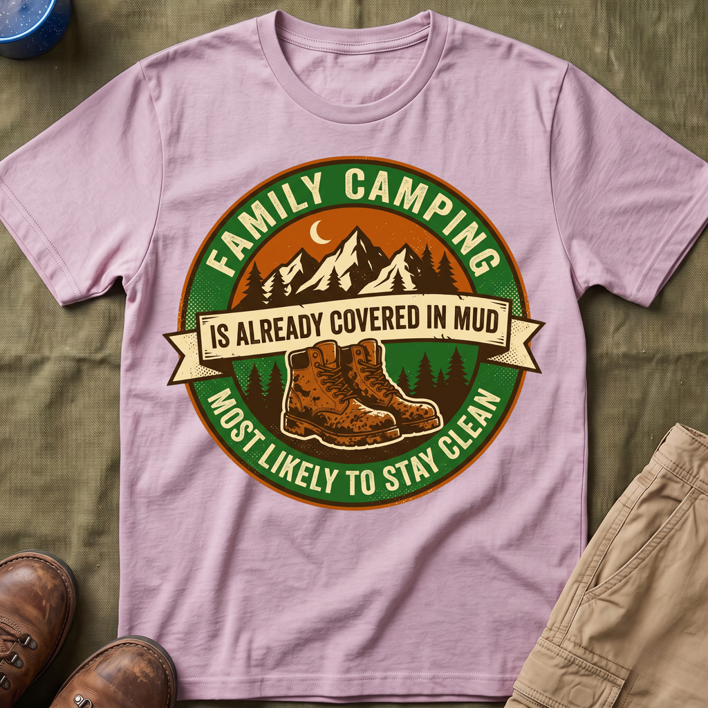 Most Likely To Stay Clean Is Already Covered In Mud T-Shirt