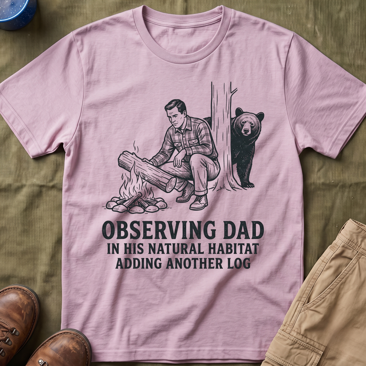 Observing Dad T-Shirt