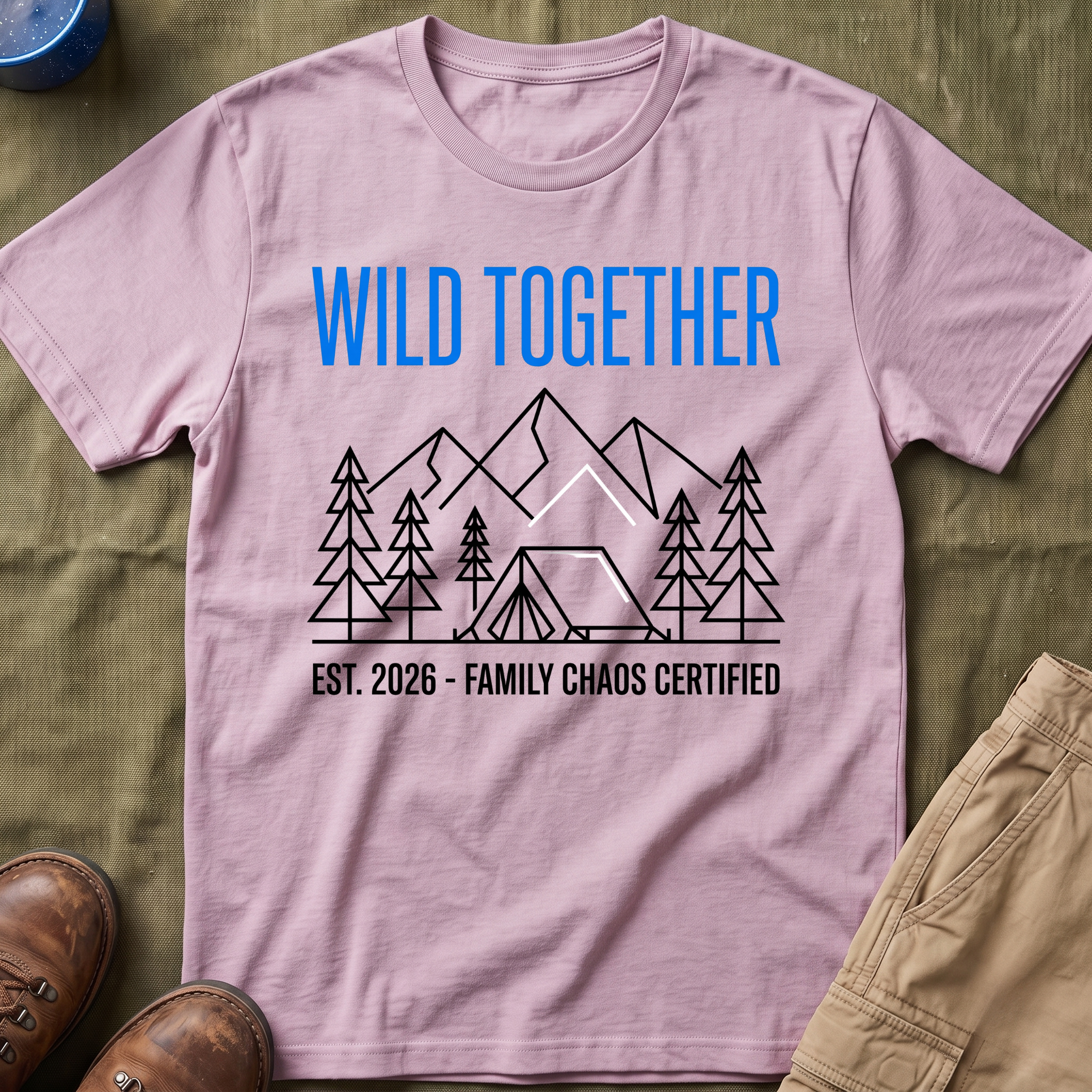 Wild Together — Family Chaos Certified Minimalist T-Shirt