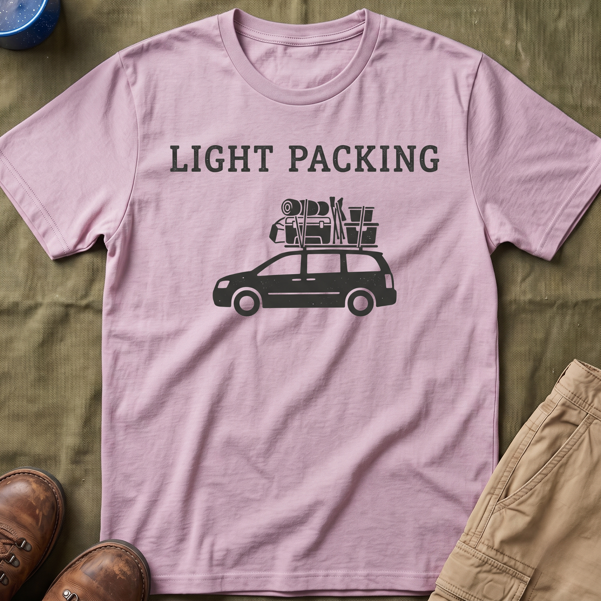 Light Packing Minivan T-Shirt