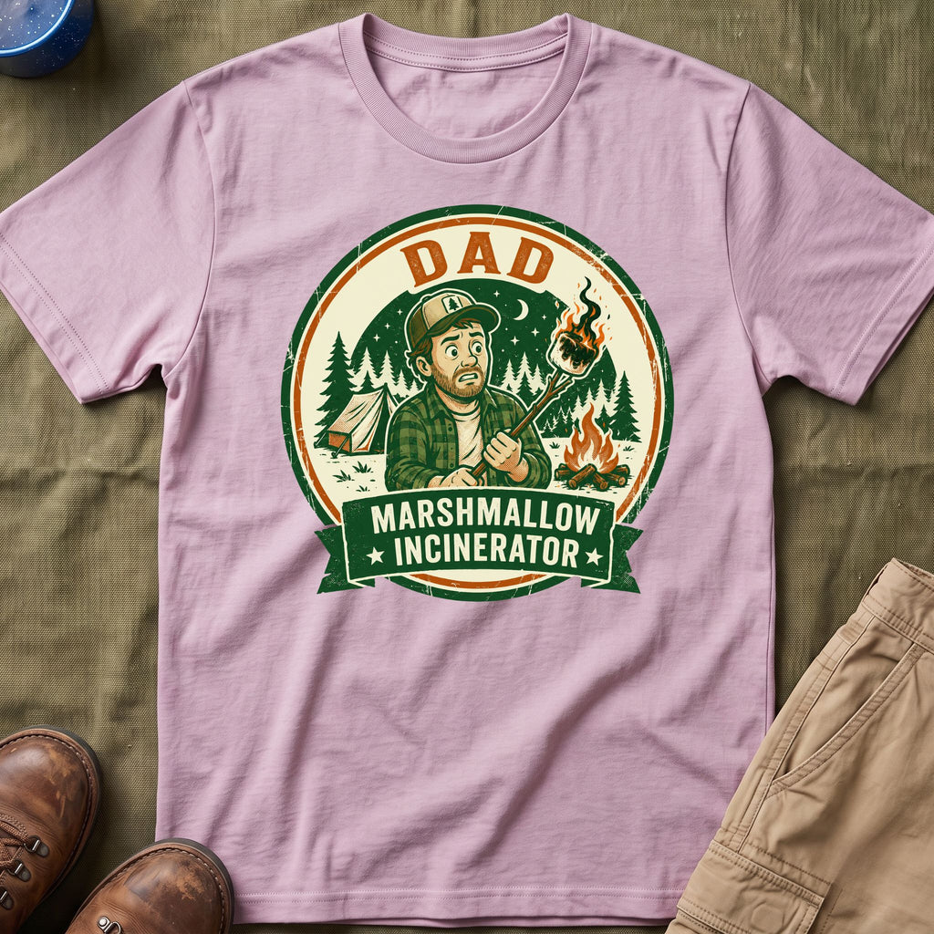 Dad — Marshmallow Incinerator Matching T-Shirt
